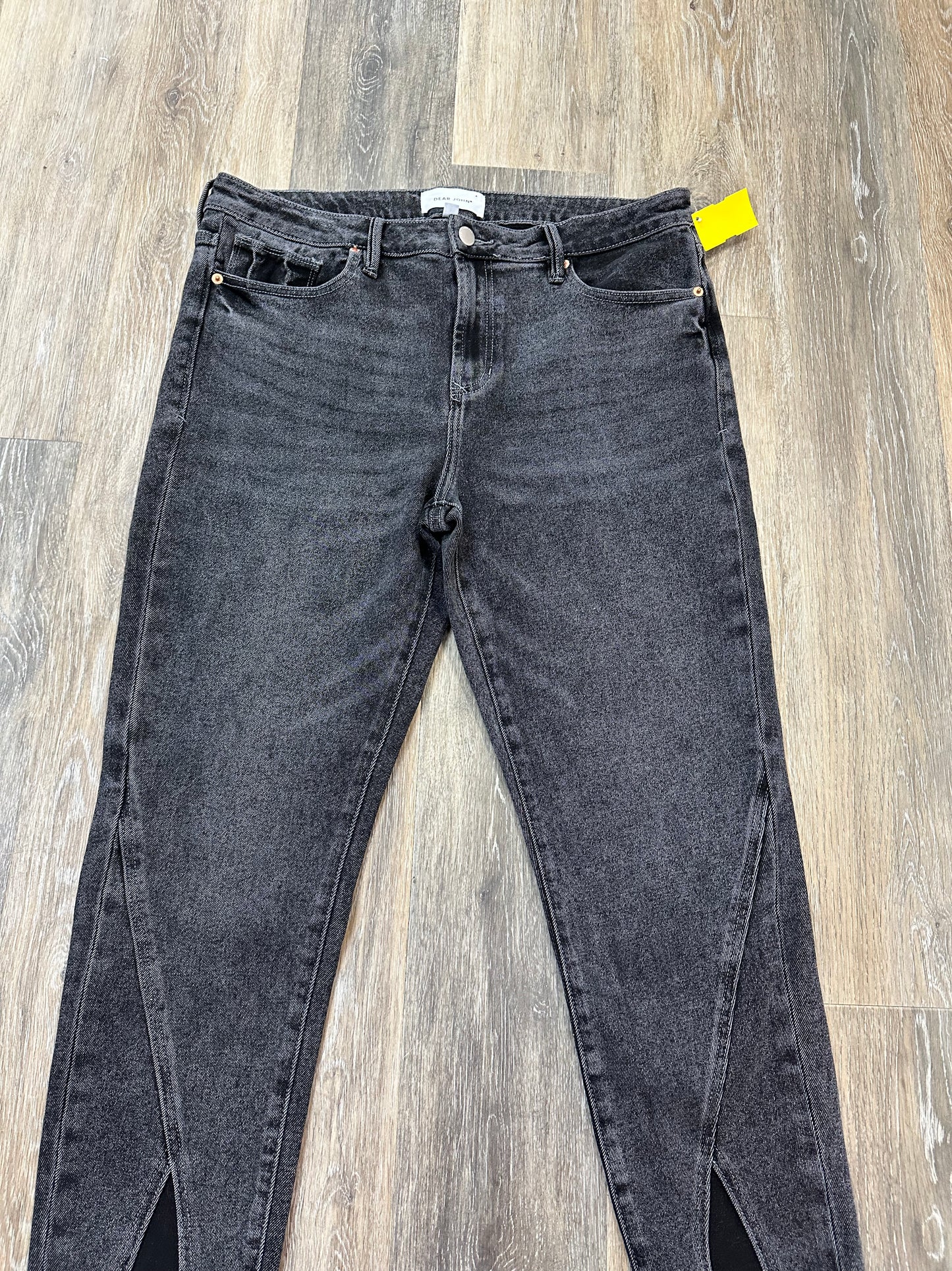 Jeans Skinny By Dear John In Black Denim, Size: 14