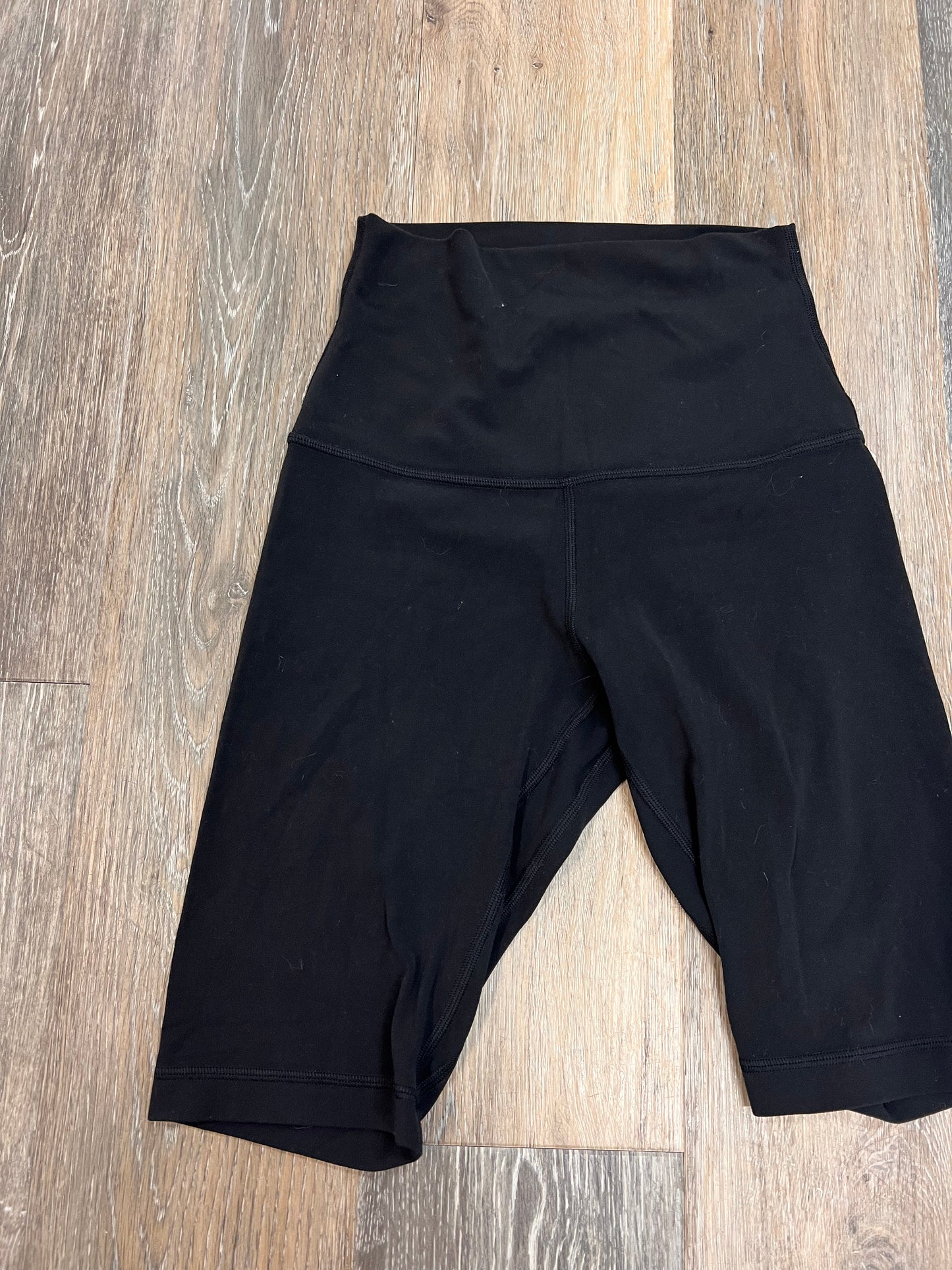 Athletic Shorts By Lululemon In Black, Size: 4