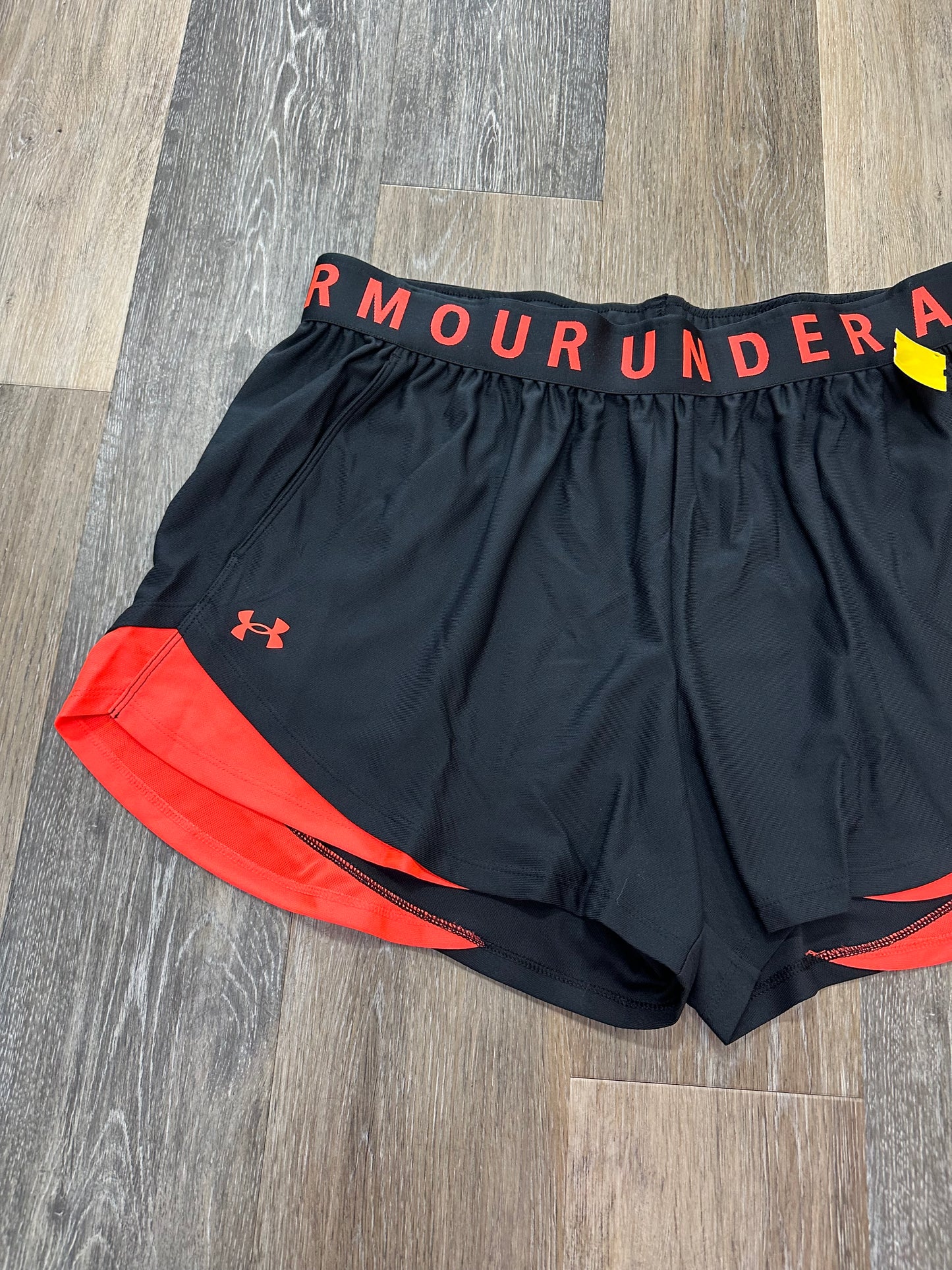 Athletic Shorts By Under Armour In Black, Size: 1x