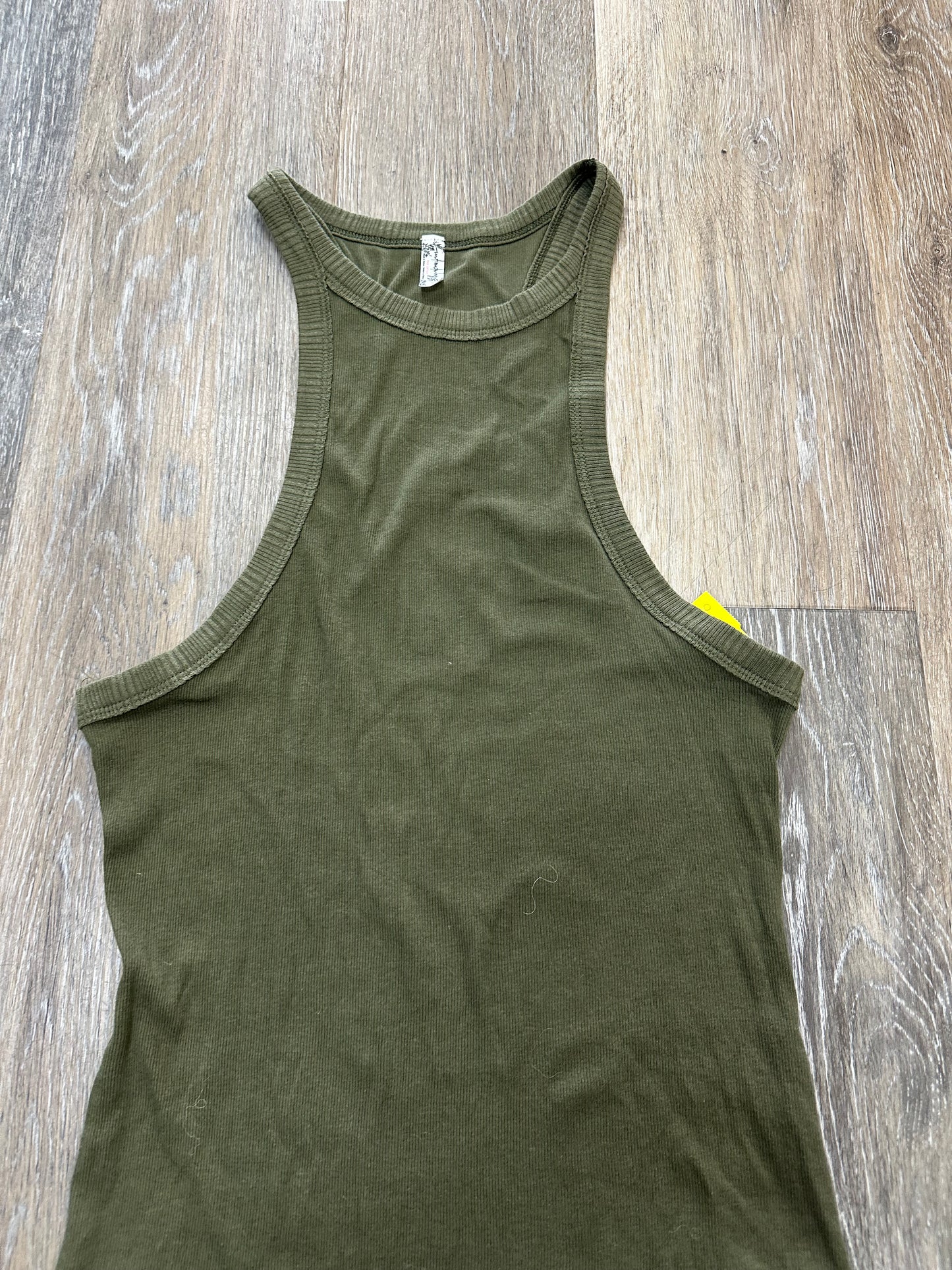 Tank Top By Free People In Green, Size: L