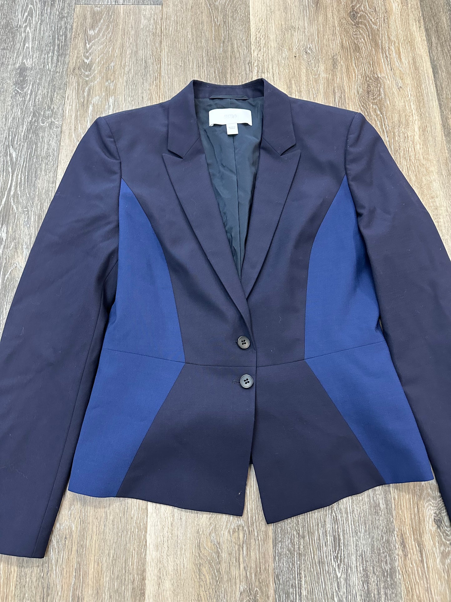 Blazer By Hugo Boss In Navy, Size: 6