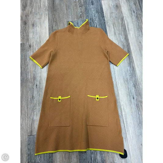 Dress Sweater By Maeve In Tan, Size: S