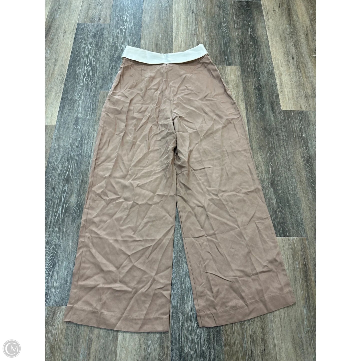 Pants Dress By The Noli Shop In Tan & White, Size: 8
