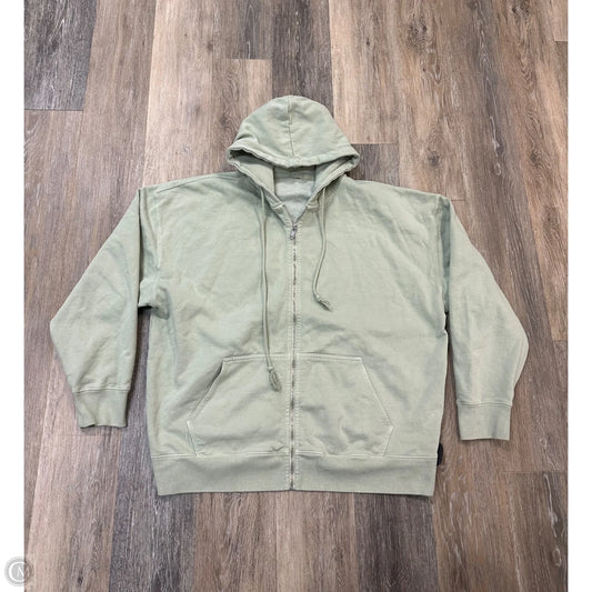 Sweatshirt Hoodie By John Galt In Green, Size: Osfm