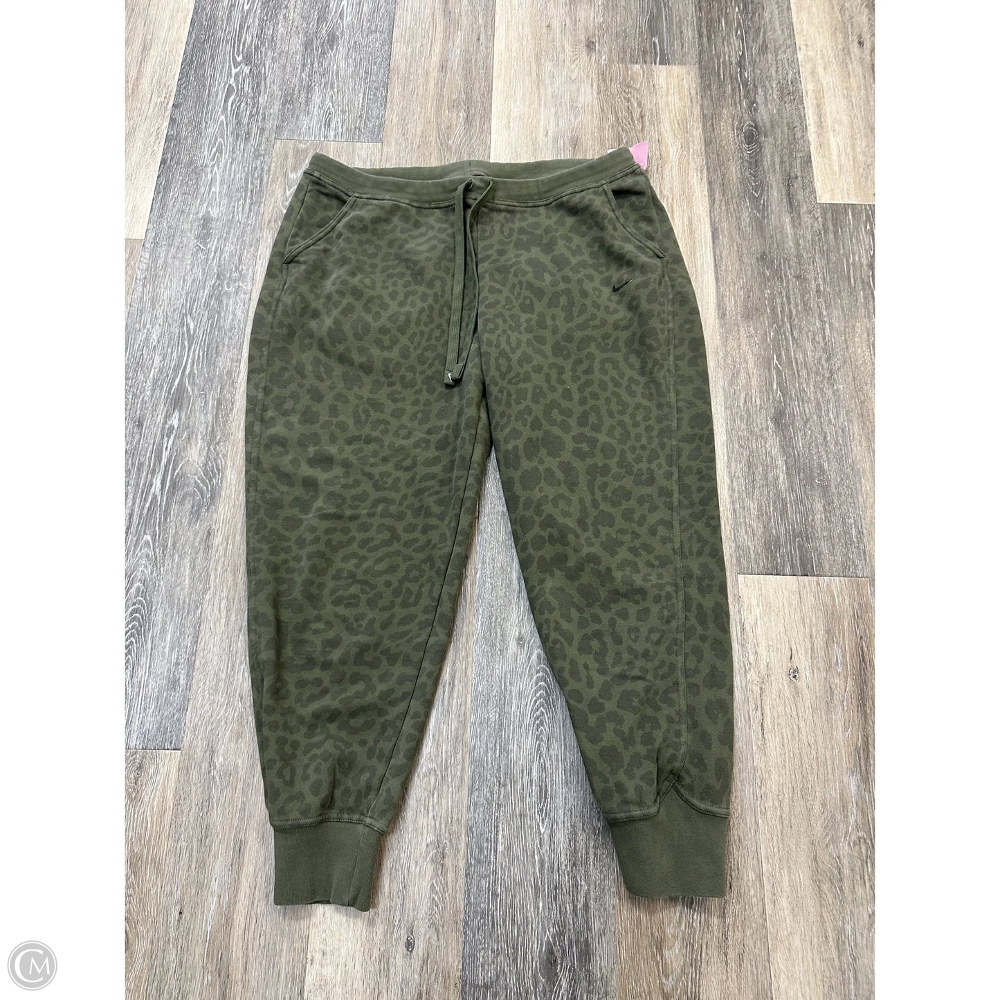 Athletic Pants By Nike Apparel In Animal Print, Size: Xl