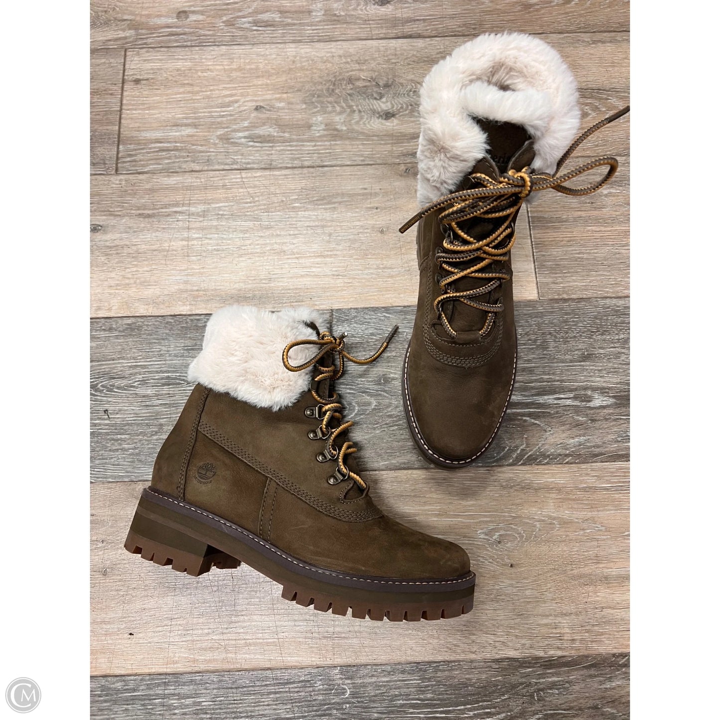 Boots Combat By Timberland In Green, Size: 8