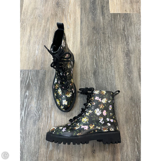 Boots Ankle Heels By Sanctuary In Floral Print, Size: 6