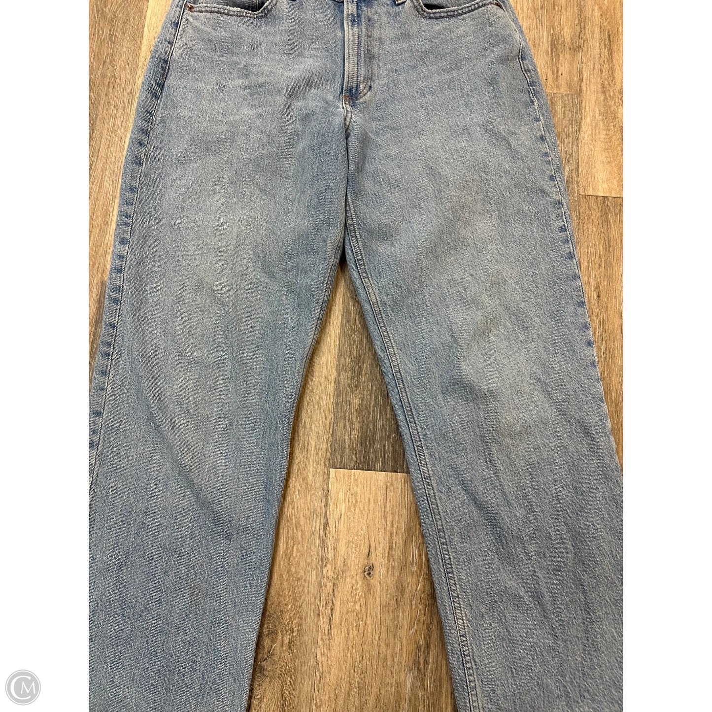 Jeans Boyfriend By Abercrombie And Fitch In Blue Denim, Size: 10