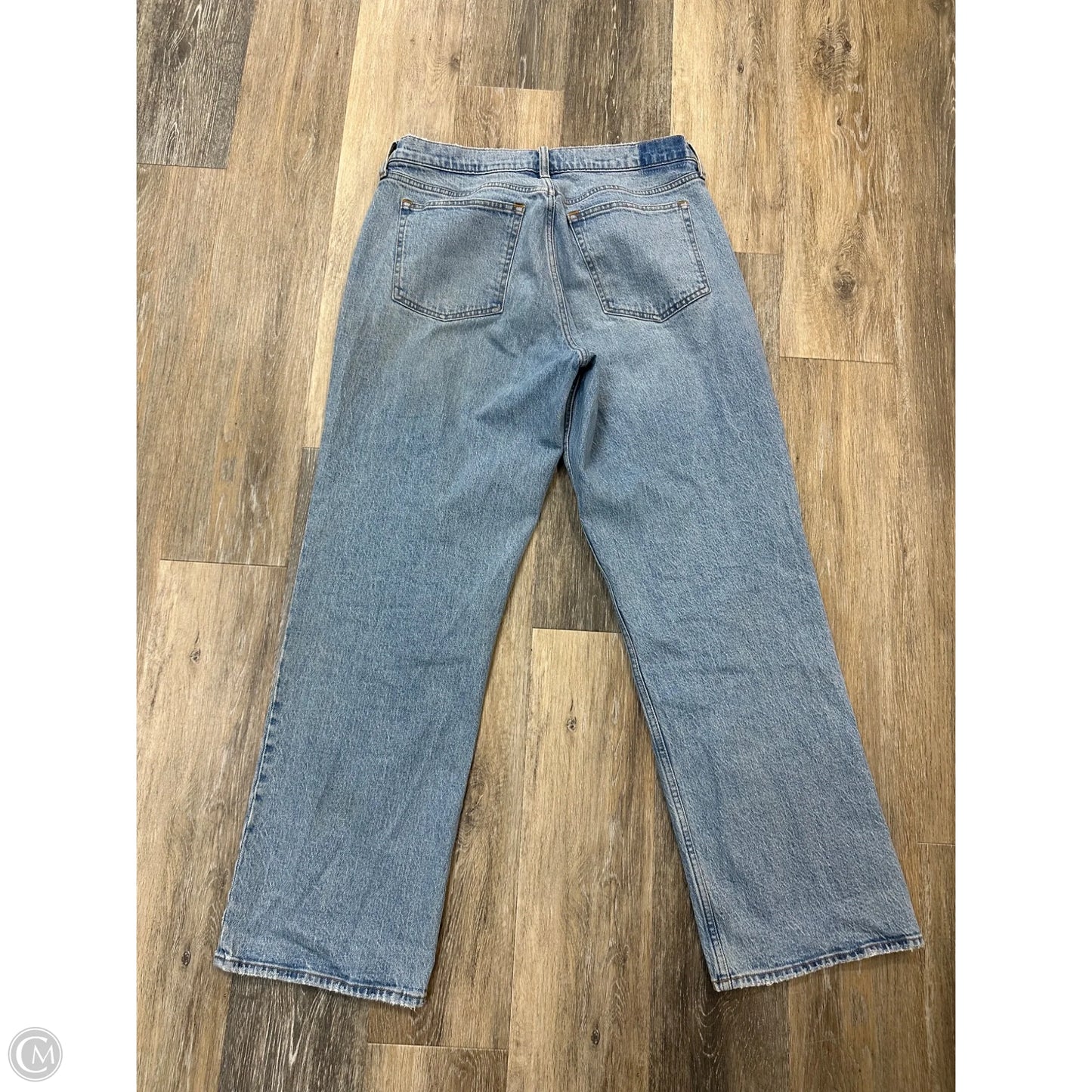 Jeans Boyfriend By Abercrombie And Fitch In Blue Denim, Size: 10