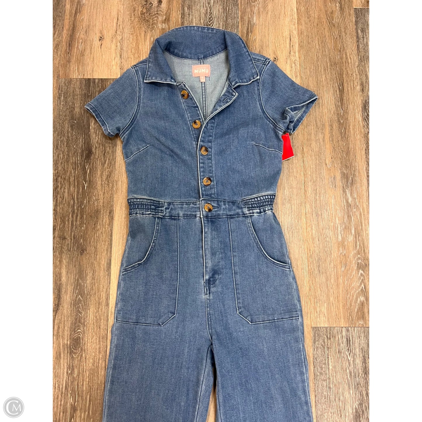 Jumpsuit By Show Me Your Mumu In Blue Denim, Size: S