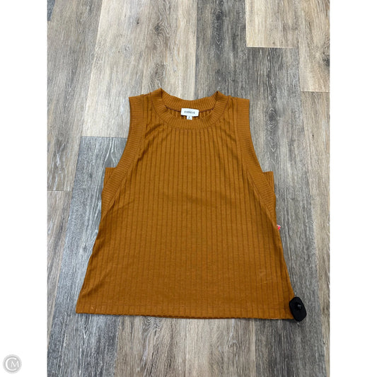 Tank Top By Evereve In Gold, Size: M