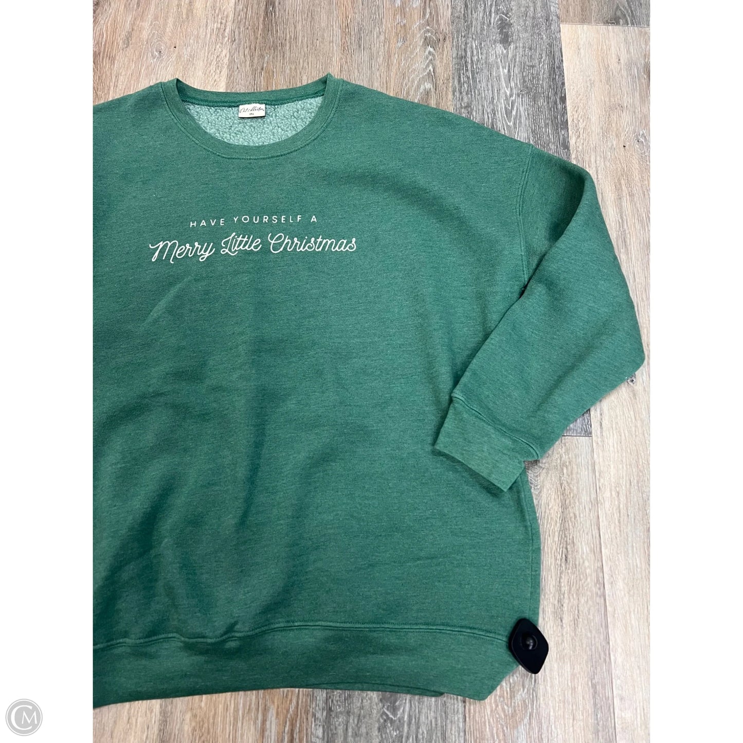 Sweatshirt Collar By Oat Collective In Green, Size: 2x