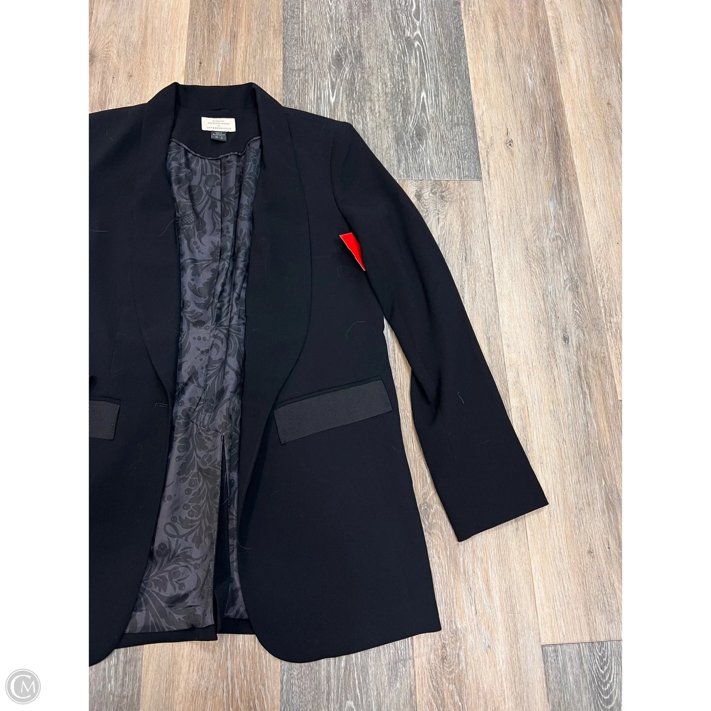 Blazer By Anthropologie In Black, Size: 4