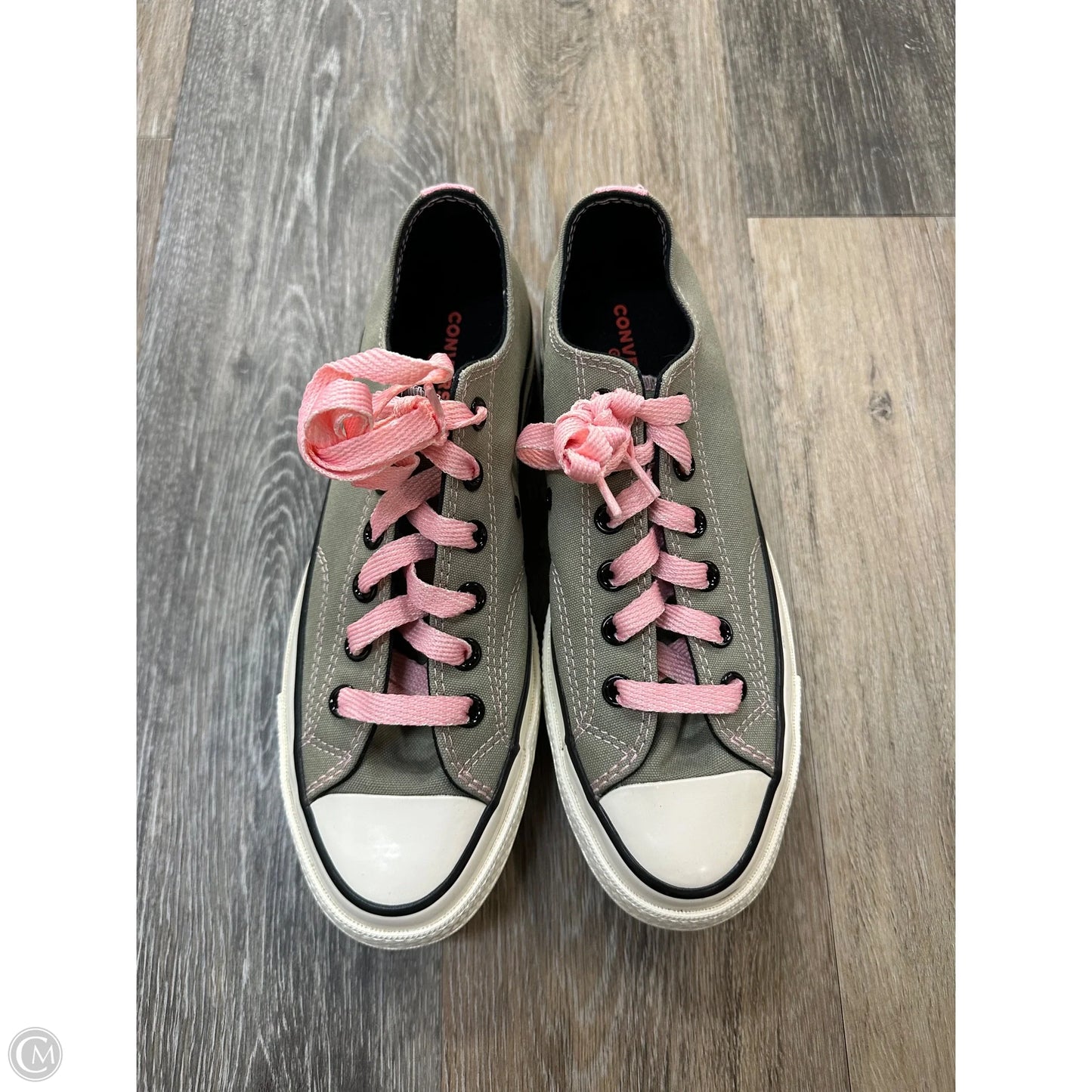 Shoes Athletic By Converse In Green, Size: 8.5