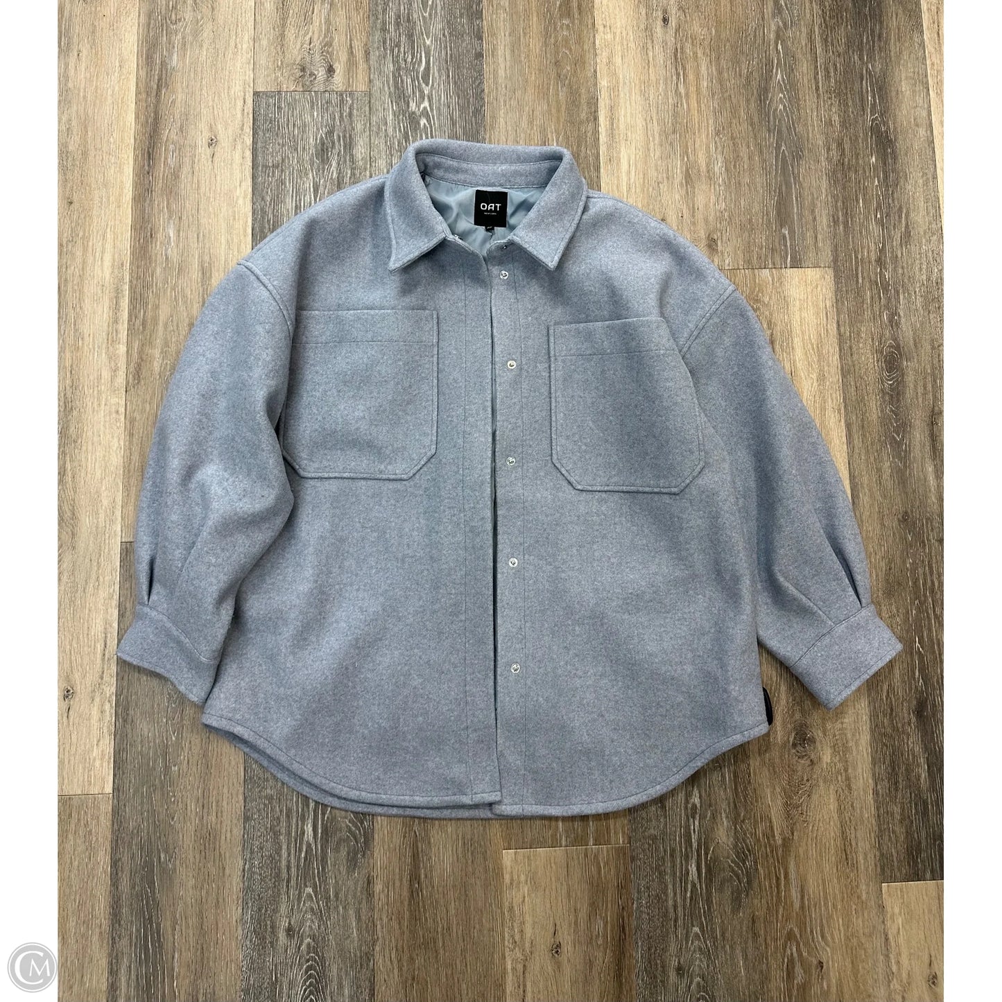 Coat Other By Oat In Blue, Size: L