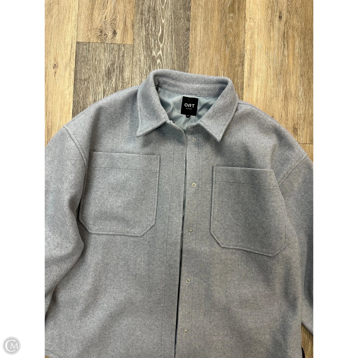 Coat Other By Oat In Blue, Size: L