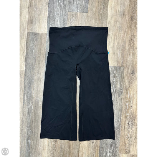 Athletic Leggings By Spanx In Black, Size: 2x