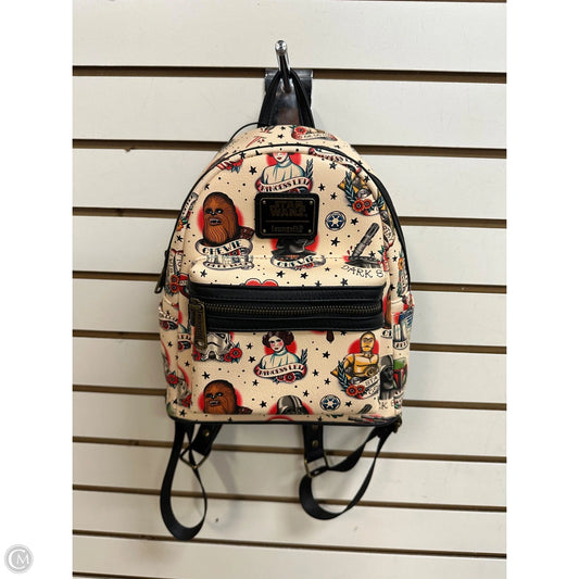 Backpack By Loungefly, Size: Medium
