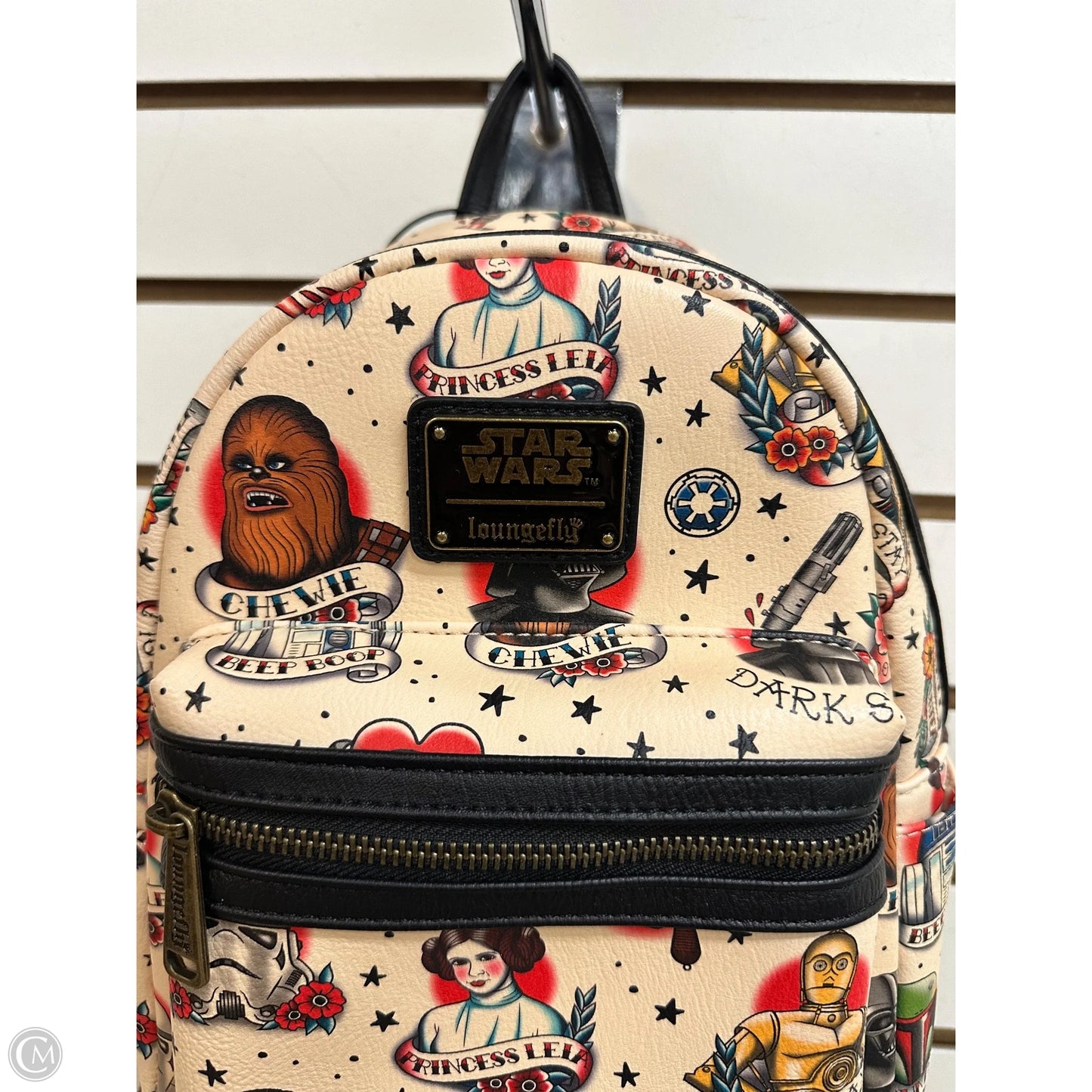 Backpack By Loungefly, Size: Medium