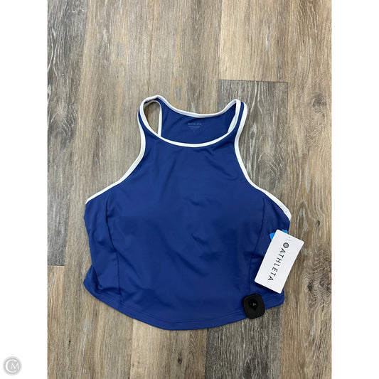 Swimsuit Top By Athleta In Blue, Size: L