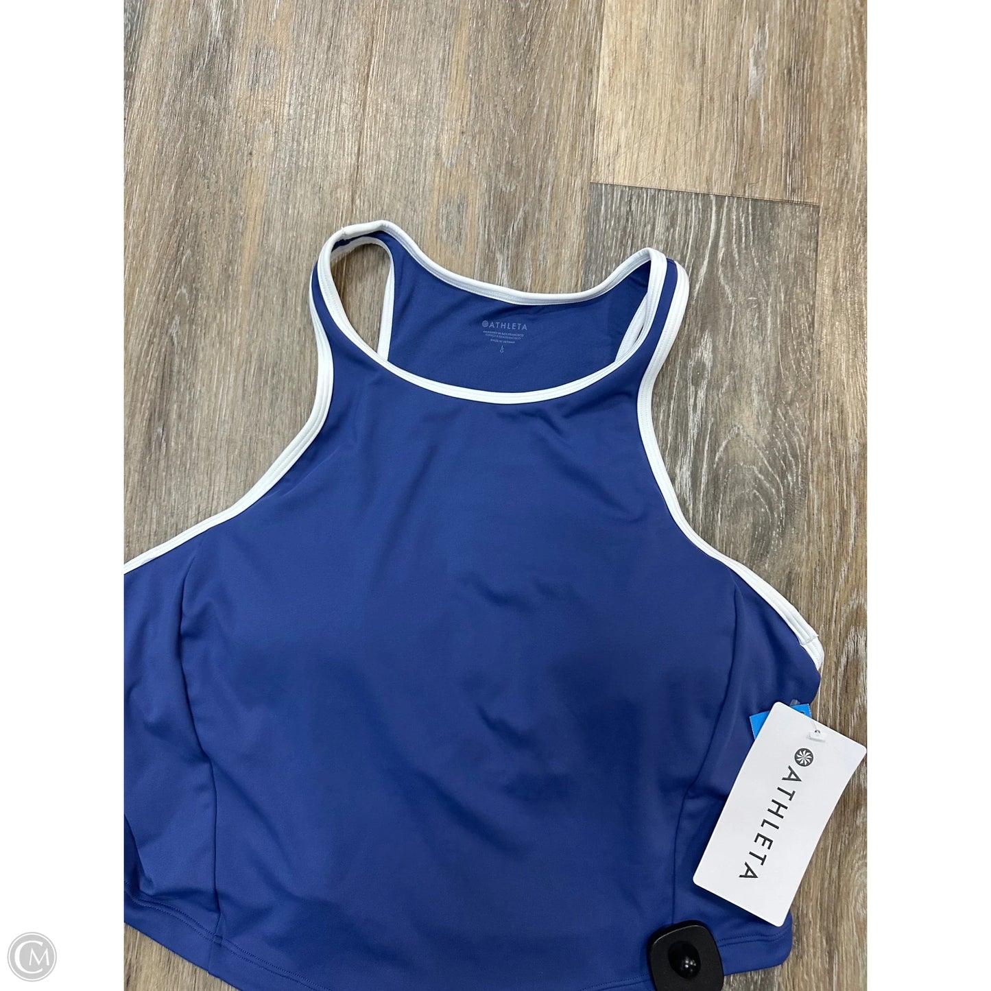 Swimsuit Top By Athleta In Blue, Size: L