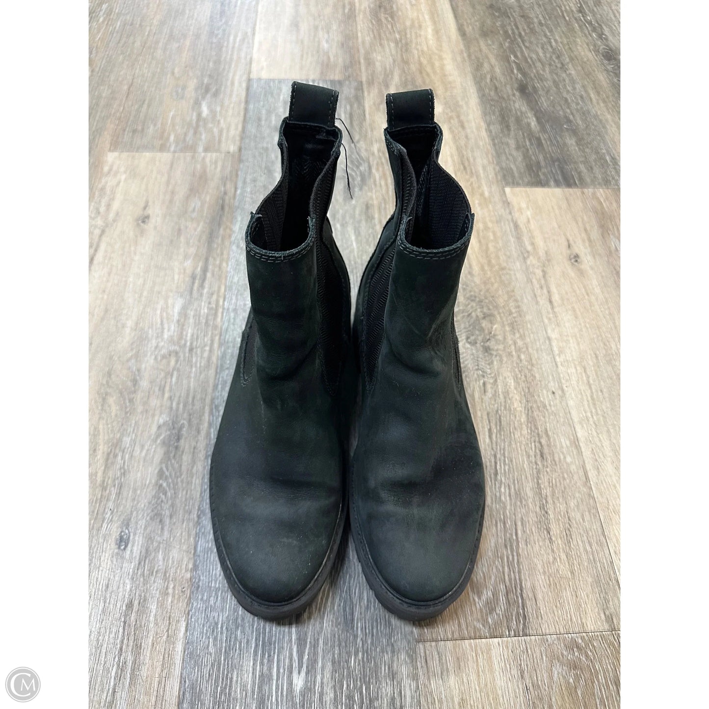 Boots Ankle Flats By Timberland In Black, Size: 9.5