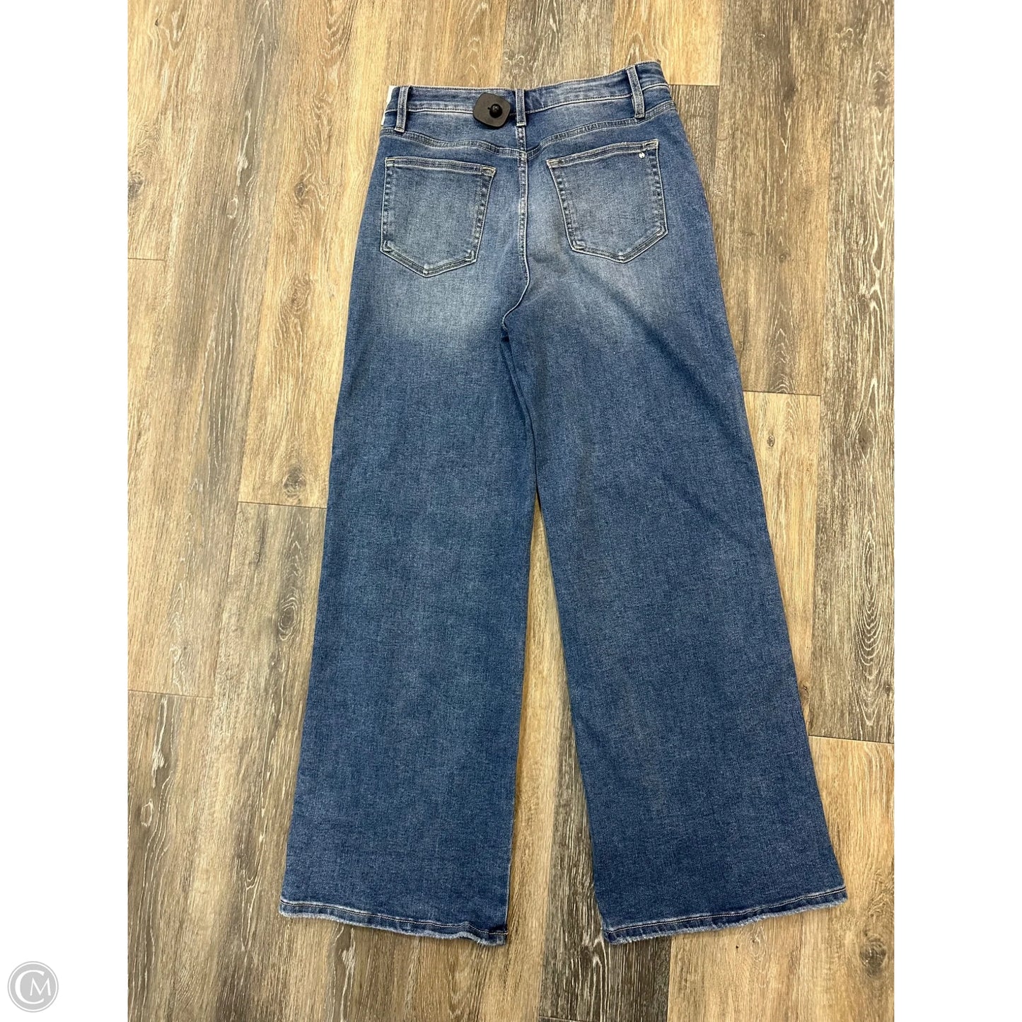 Jeans Wide Leg By Mica In Blue Denim, Size: 8