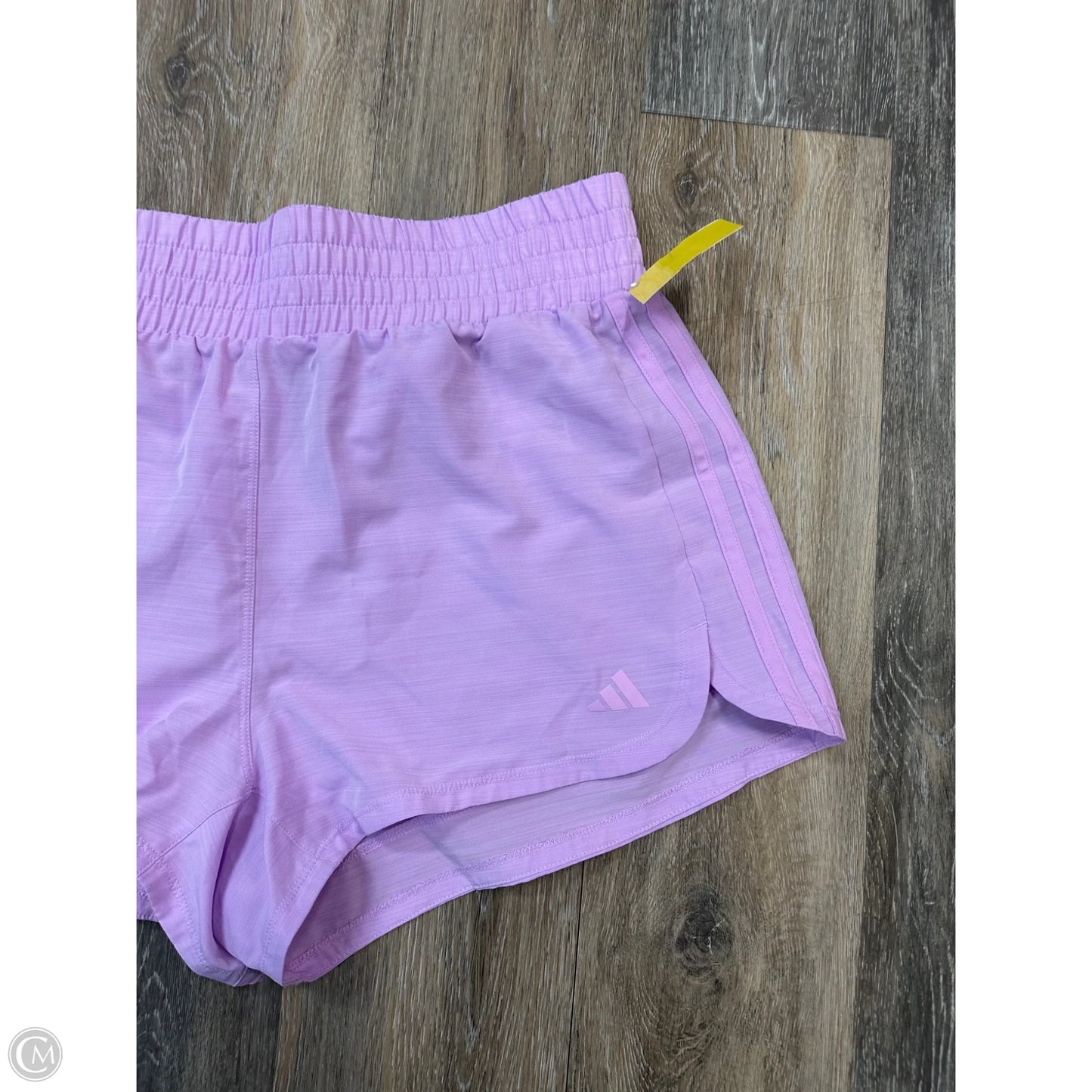 Athletic Shorts By Adidas In Purple, Size: L