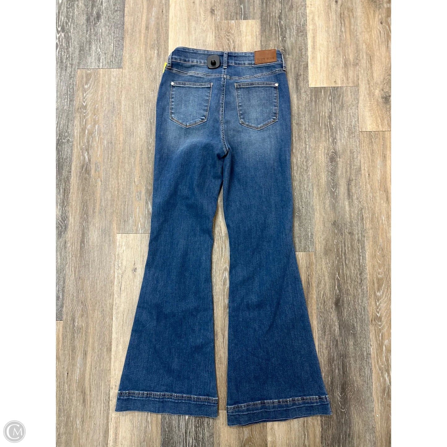 Jeans Flared By Judy Blue In Blue Denim, Size: 8