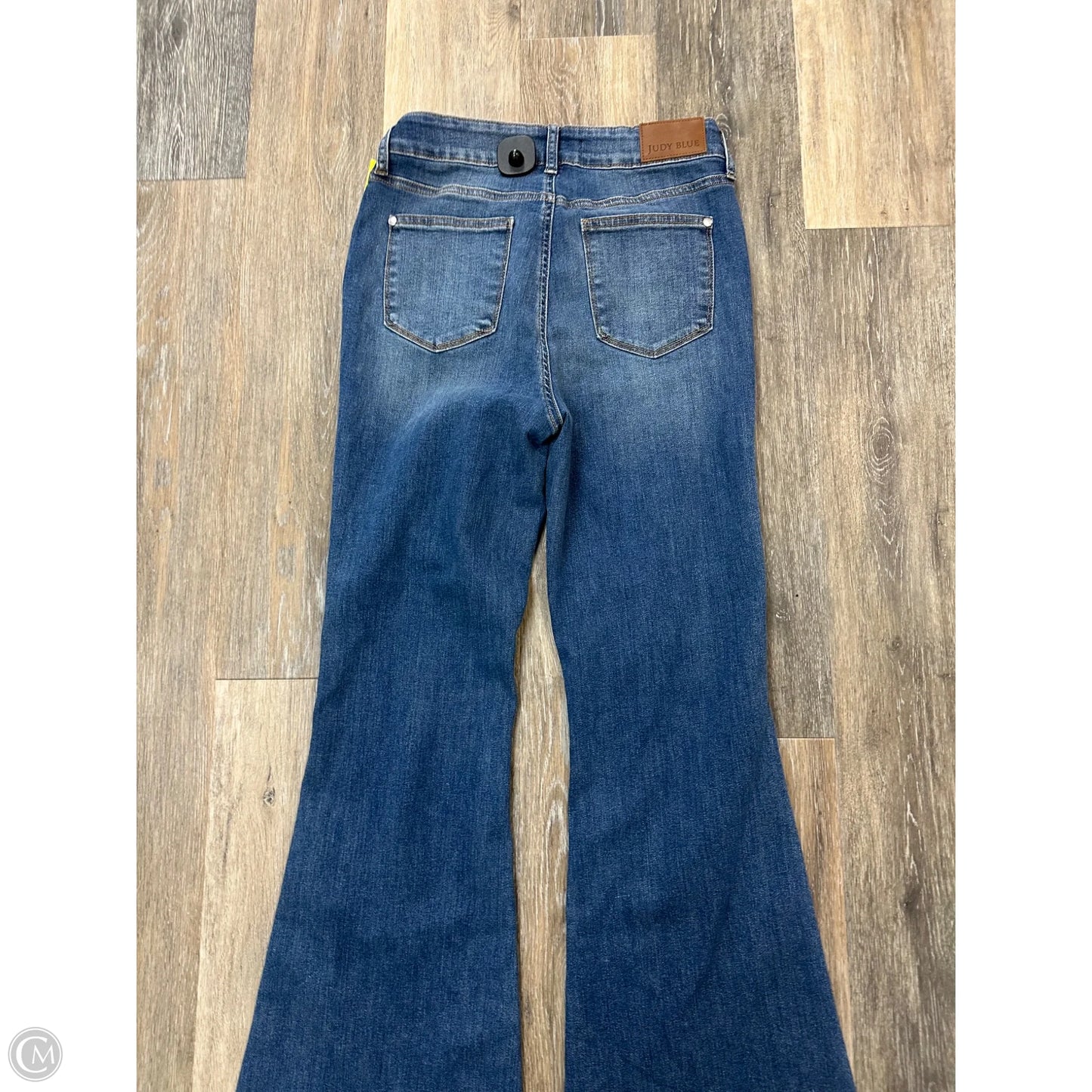 Jeans Flared By Judy Blue In Blue Denim, Size: 8