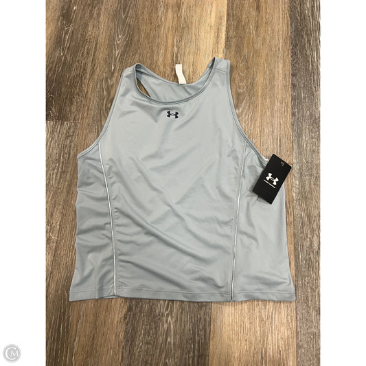 Athletic Tank Top By Under Armour In Grey, Size: L