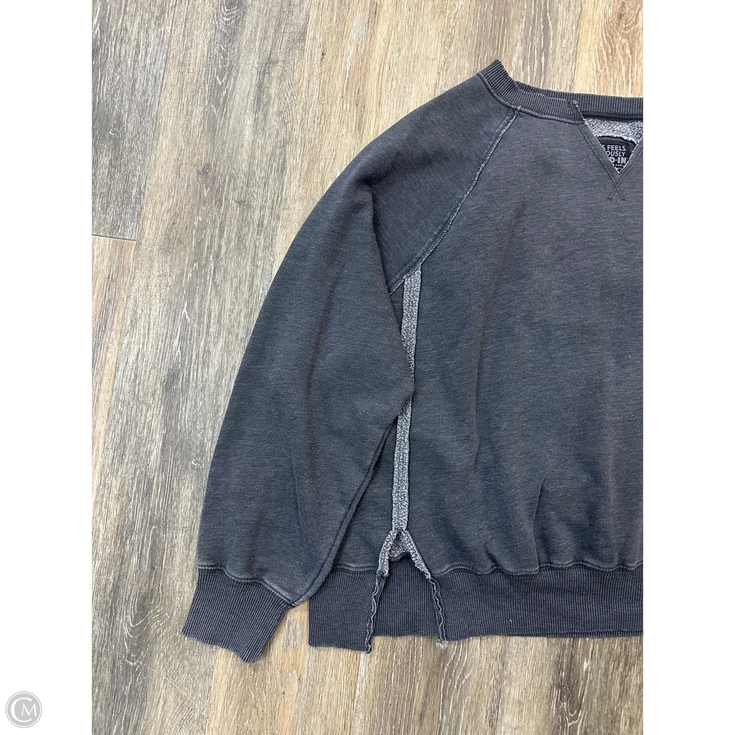 Sweatshirt Crewneck By American Eagle In Grey, Size: Xs