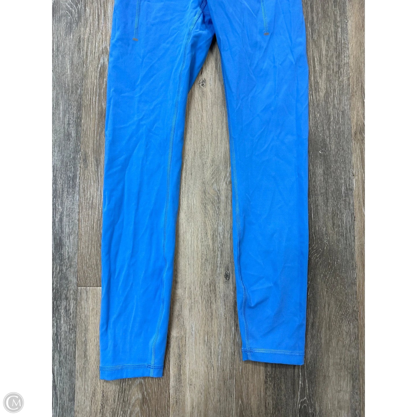 Athletic Leggings By Lululemon In Blue, Size: 4