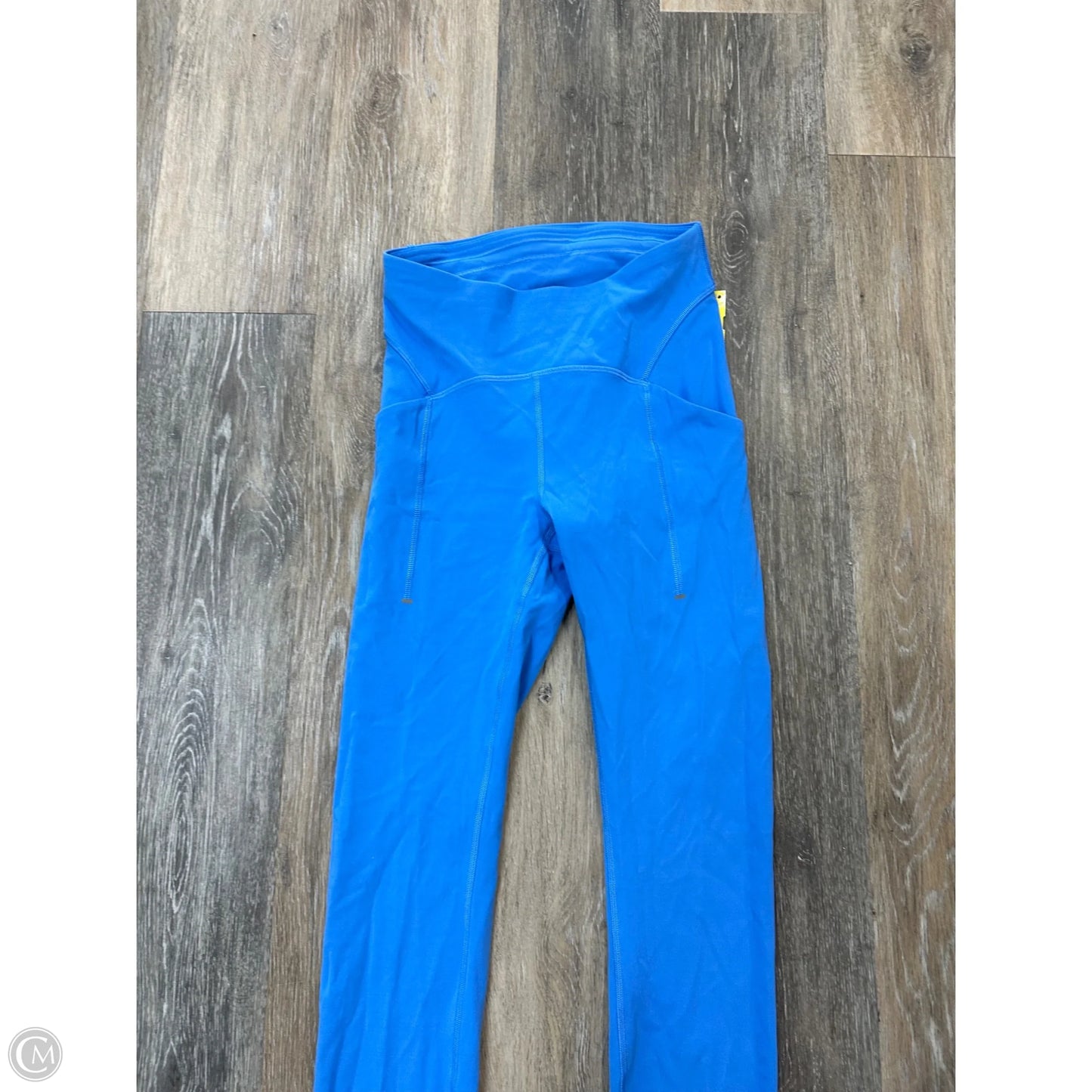 Athletic Leggings By Lululemon In Blue, Size: 4