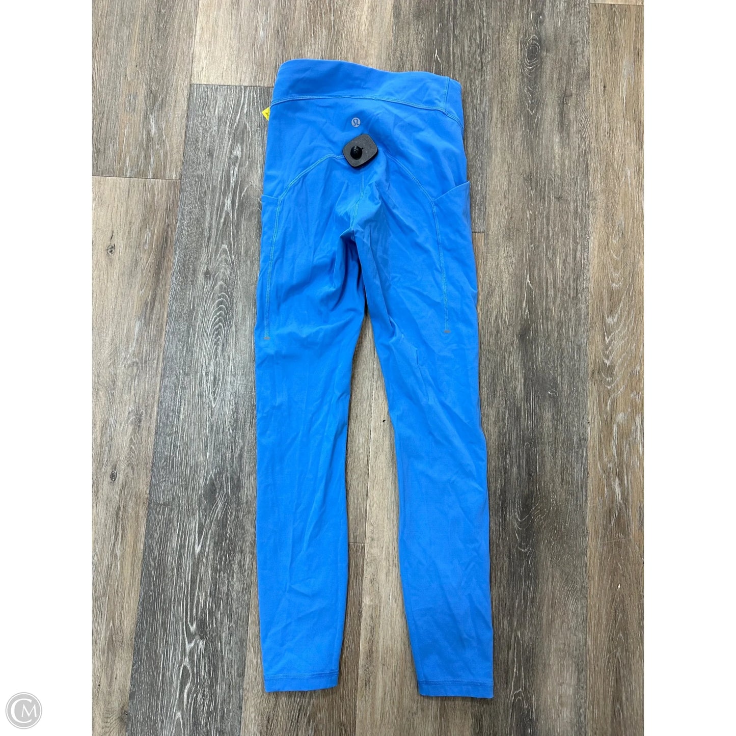 Athletic Leggings By Lululemon In Blue, Size: 4