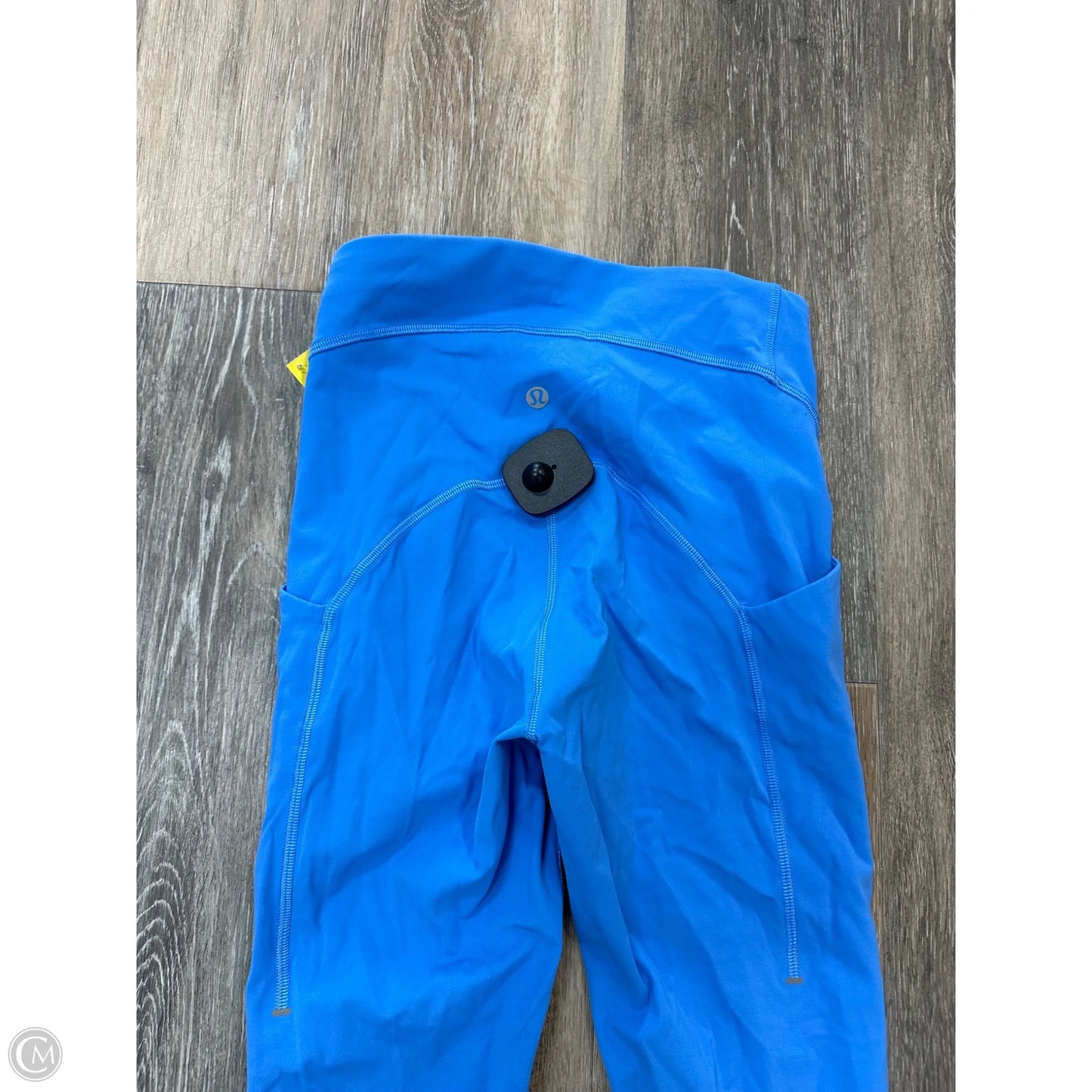 Athletic Leggings By Lululemon In Blue, Size: 4
