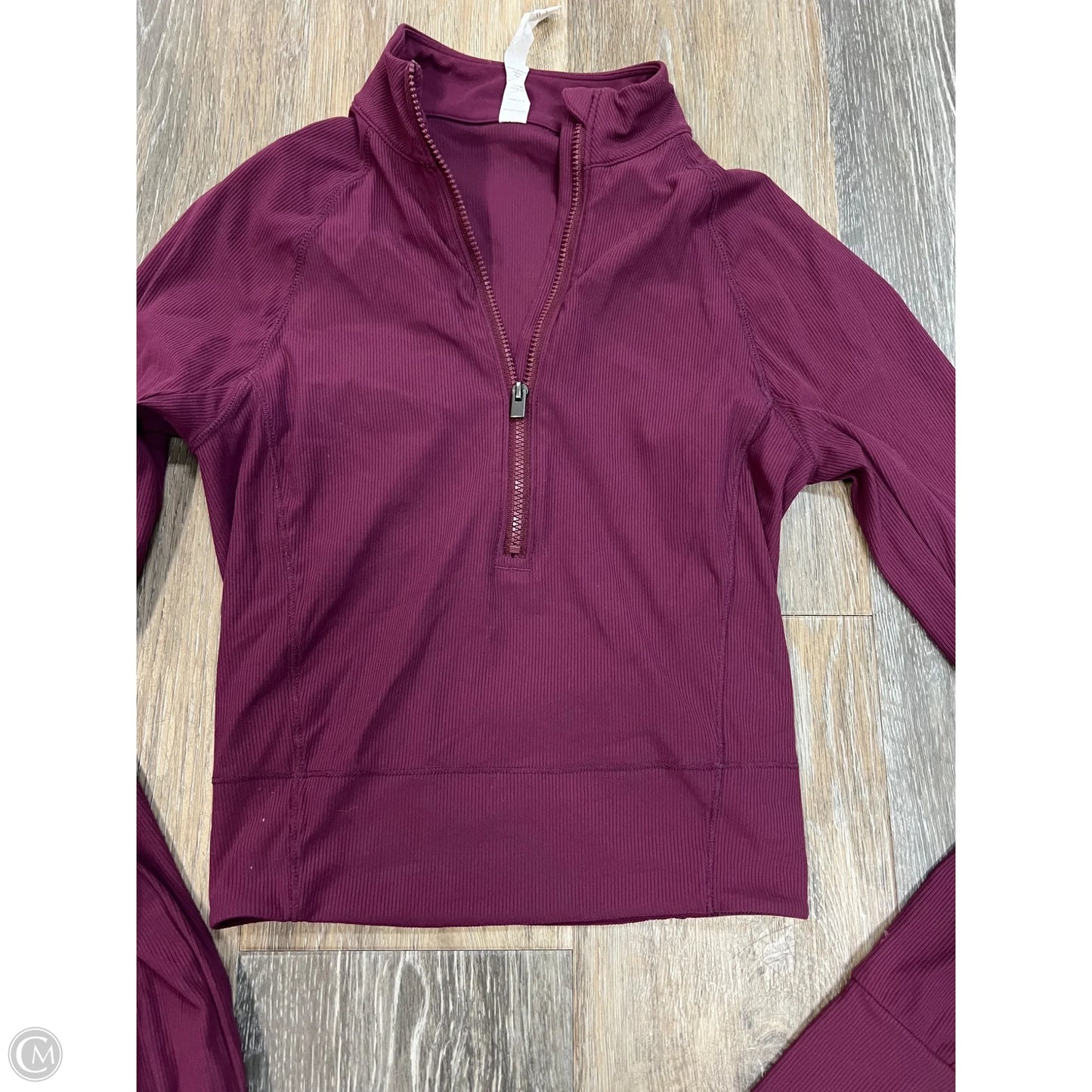 Athletic Top Long Sleeve By Stori In Purple, Size: 2