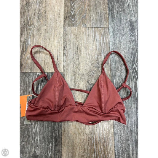 Swimsuit Top By Gooseberry SeasideIn Pink, Size: Xs