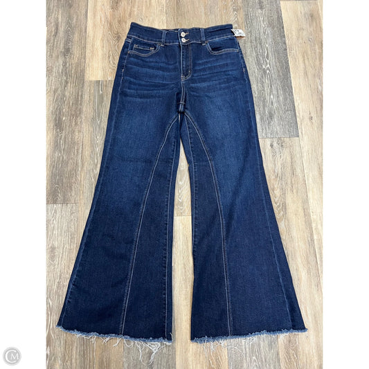 Jeans Flared By Vervet In Blue Denim, Size: 12/31