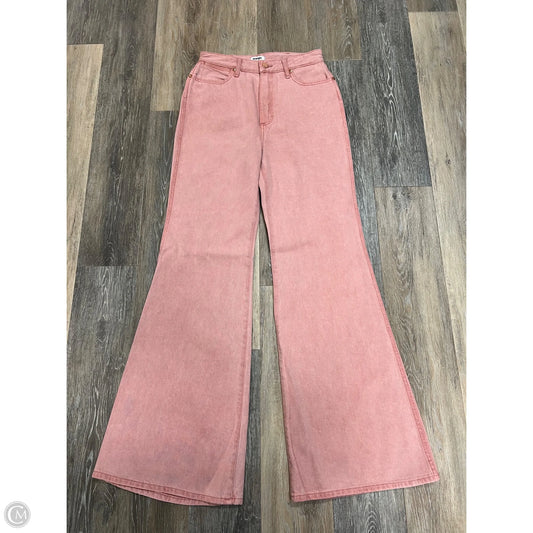 Jeans Flare By Wrangler In Pink, Size: 6/28