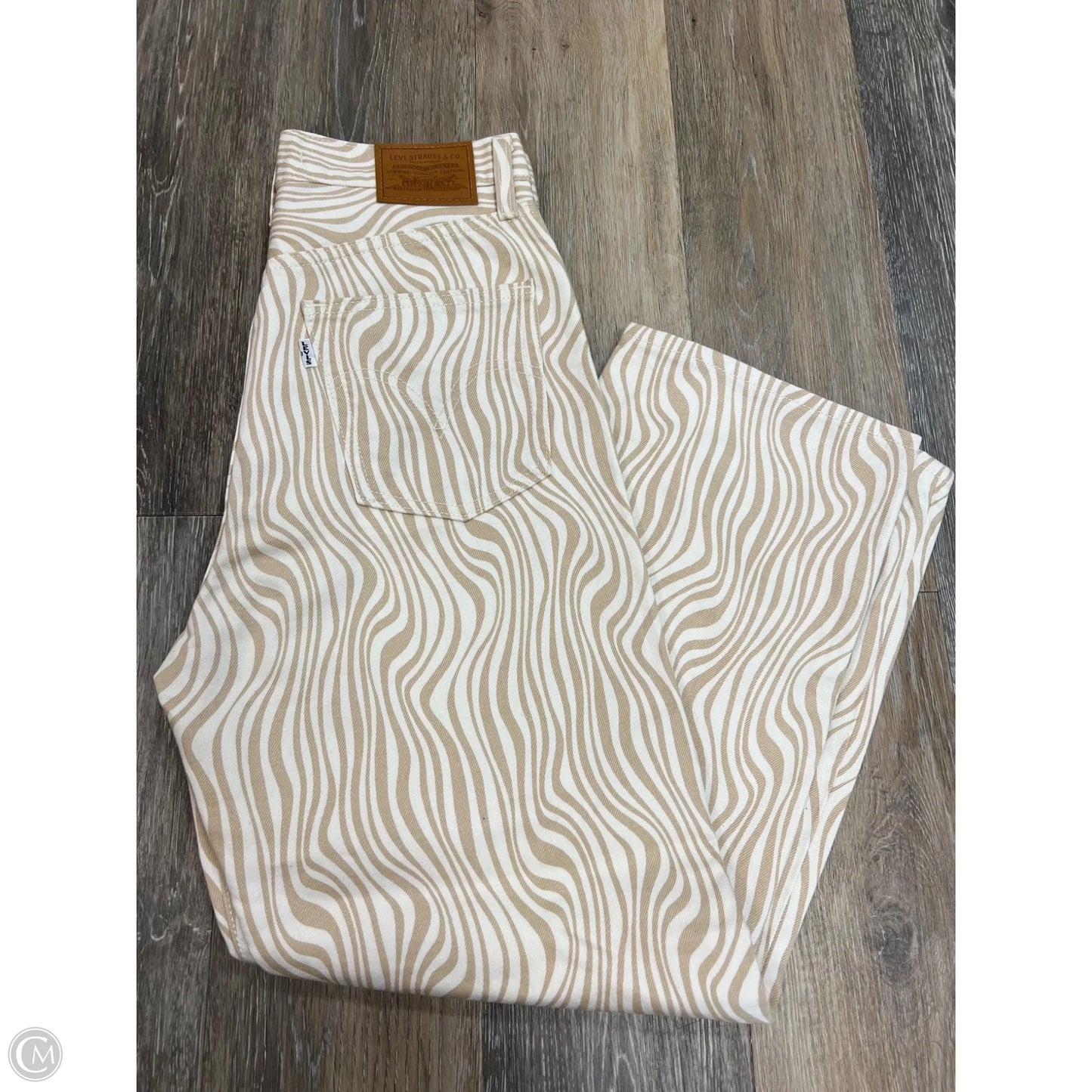 Jeans Straight By Levis In Animal Print, Size: 6/28
