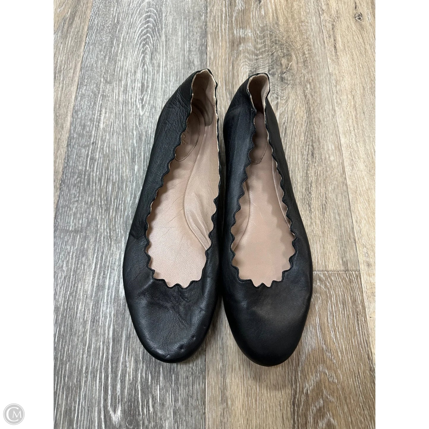 Shoes Luxury Designer By Chloe In Black, Size: 10