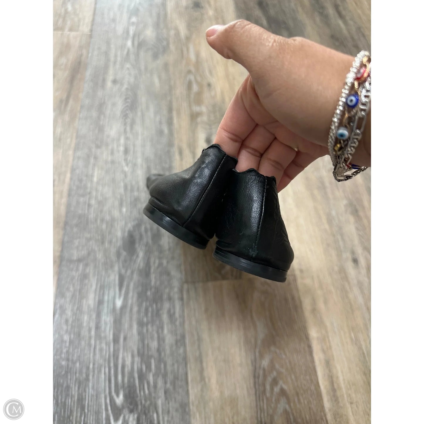 Shoes Luxury Designer By Chloe In Black, Size: 10