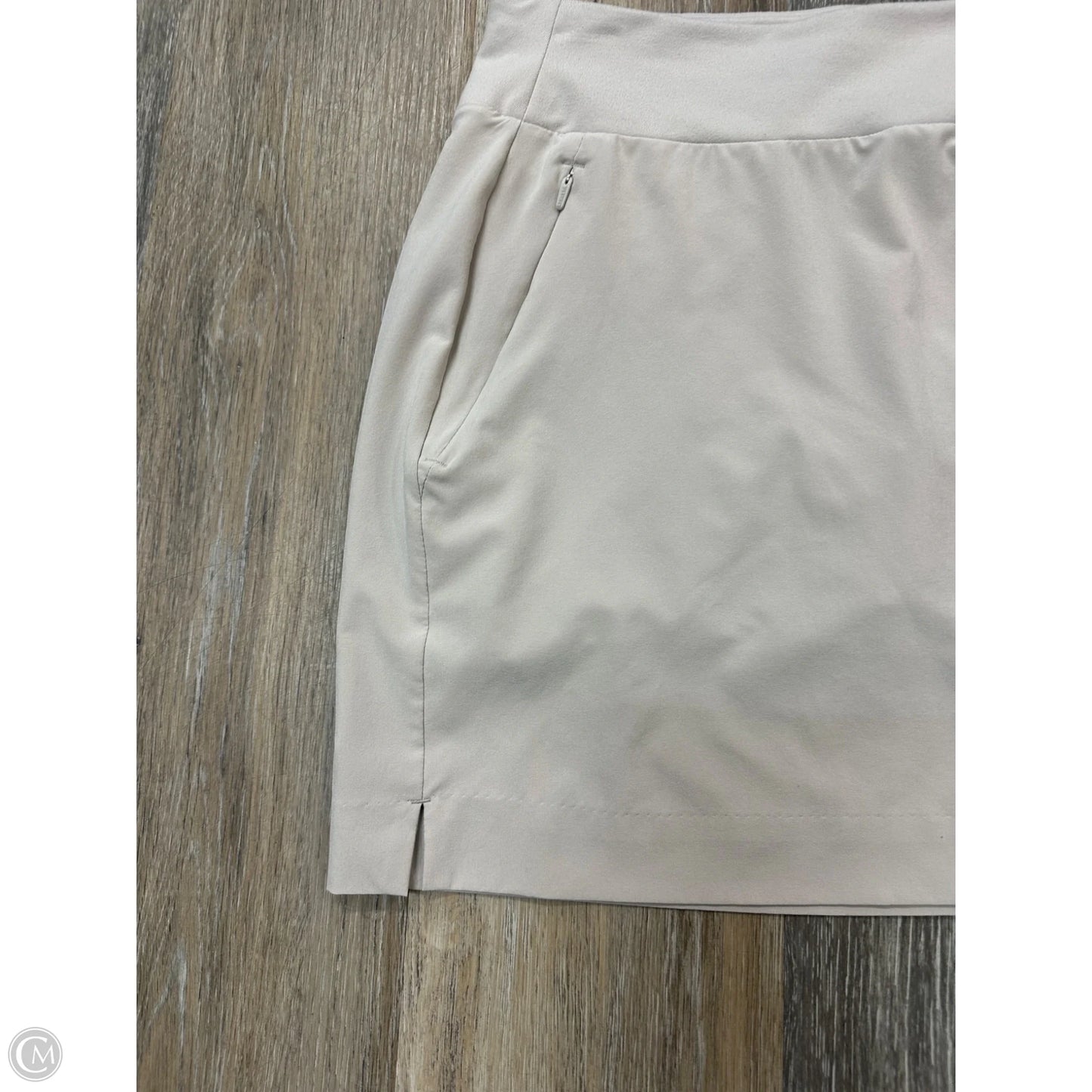 Athletic Skort By Athleta In Tan, Size: 4