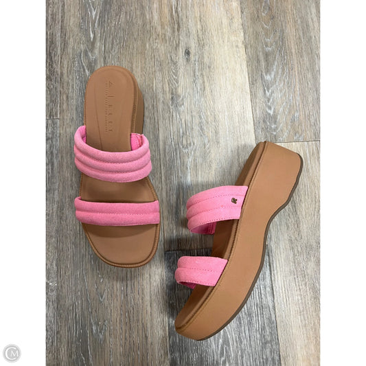 Sandals Heels Block By Reef In Pink, Size: 10