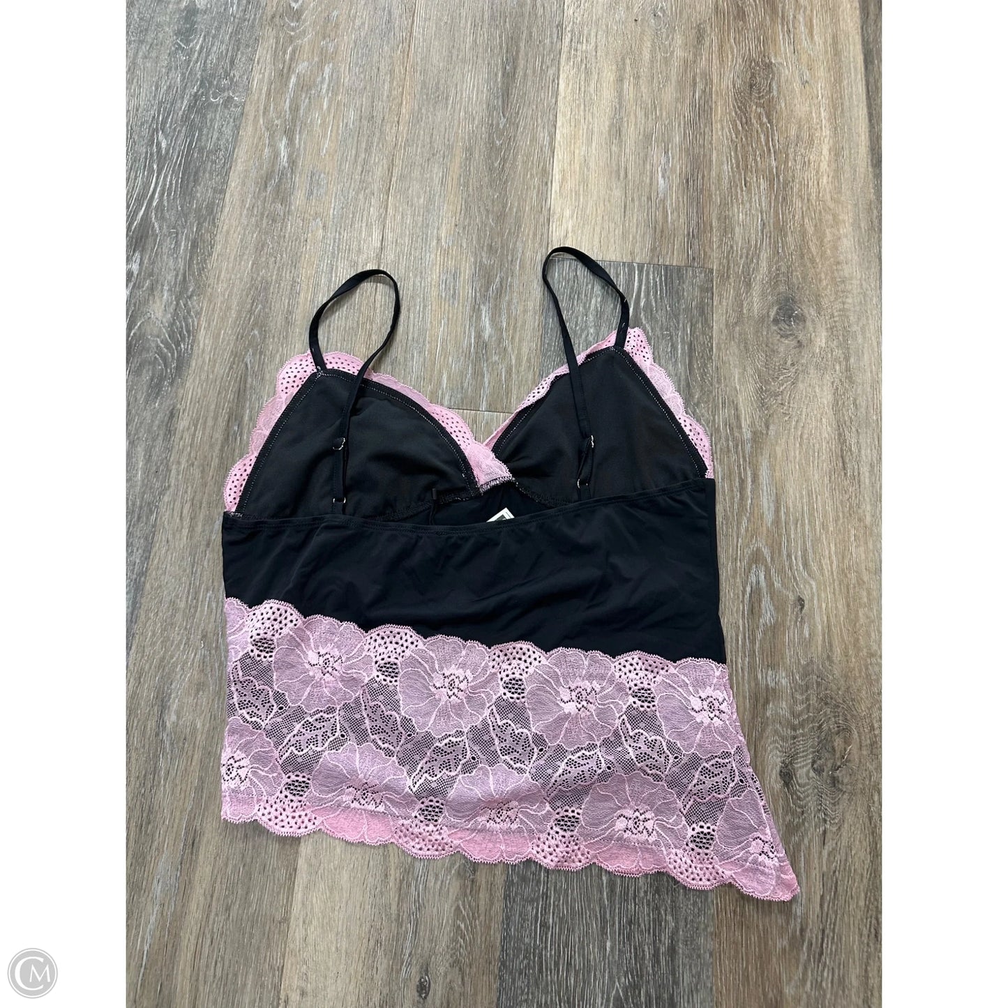 Tank Top By Princess Polly In Black & Pink, Size: 10