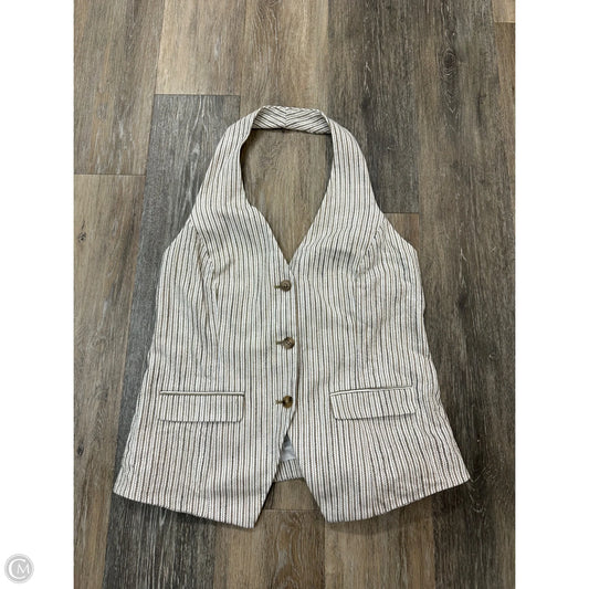 Vest Other By Express In Striped Pattern, Size: M