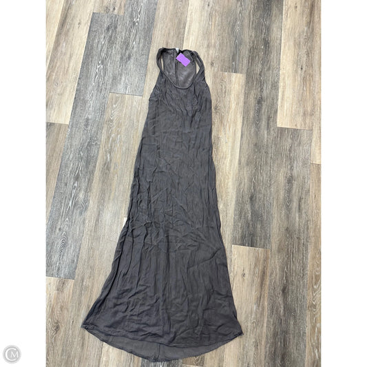 Dress Casual Maxi By Asos In Brown, Size: 6