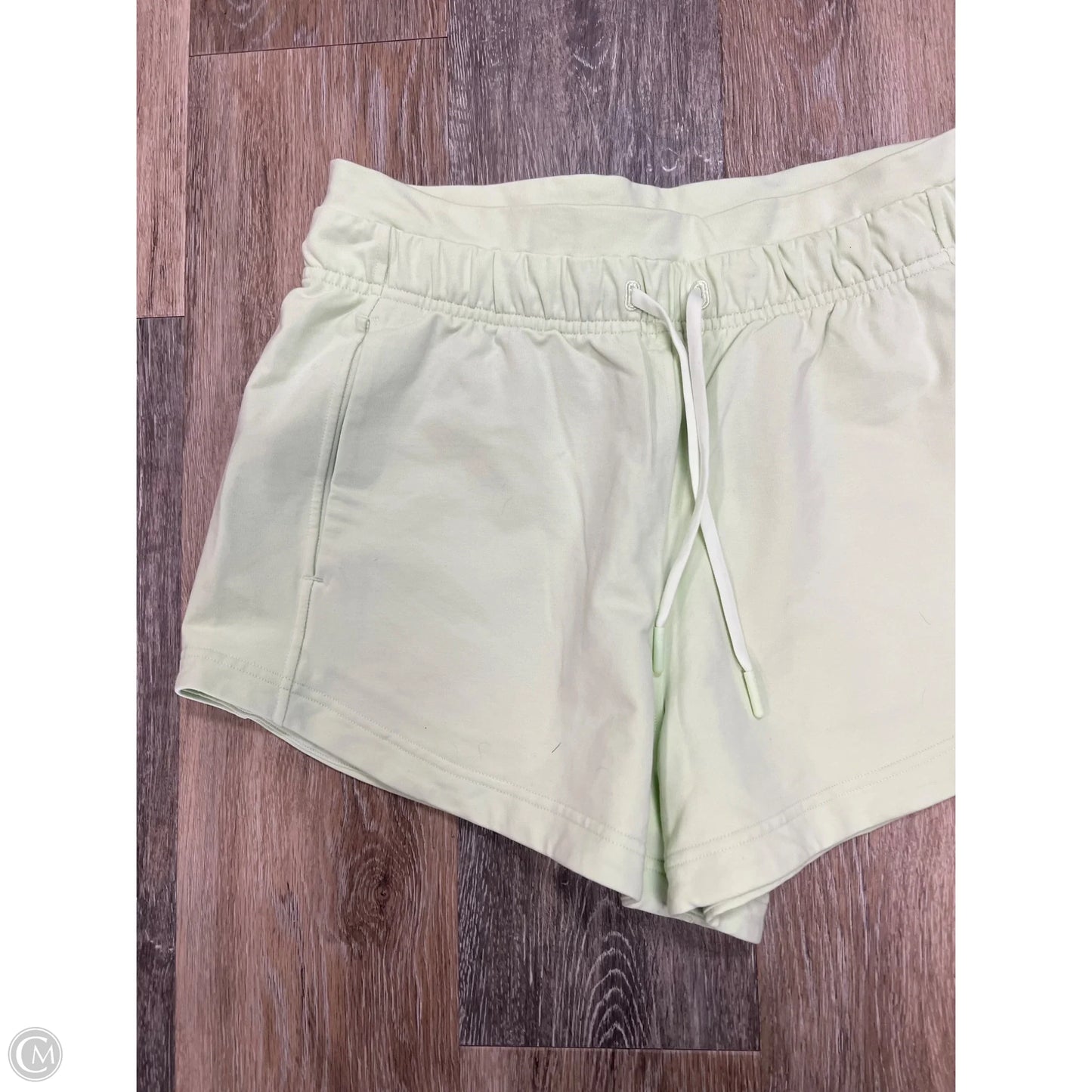 Athletic Shorts By Lululemon In Green, Size: 8
