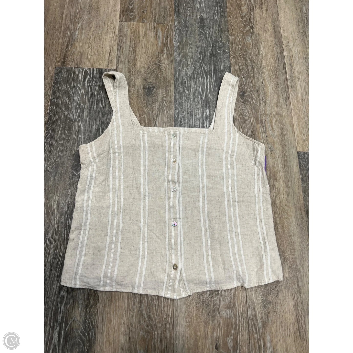 Tank Top By Cloth & Stone In Striped Pattern, Size: S